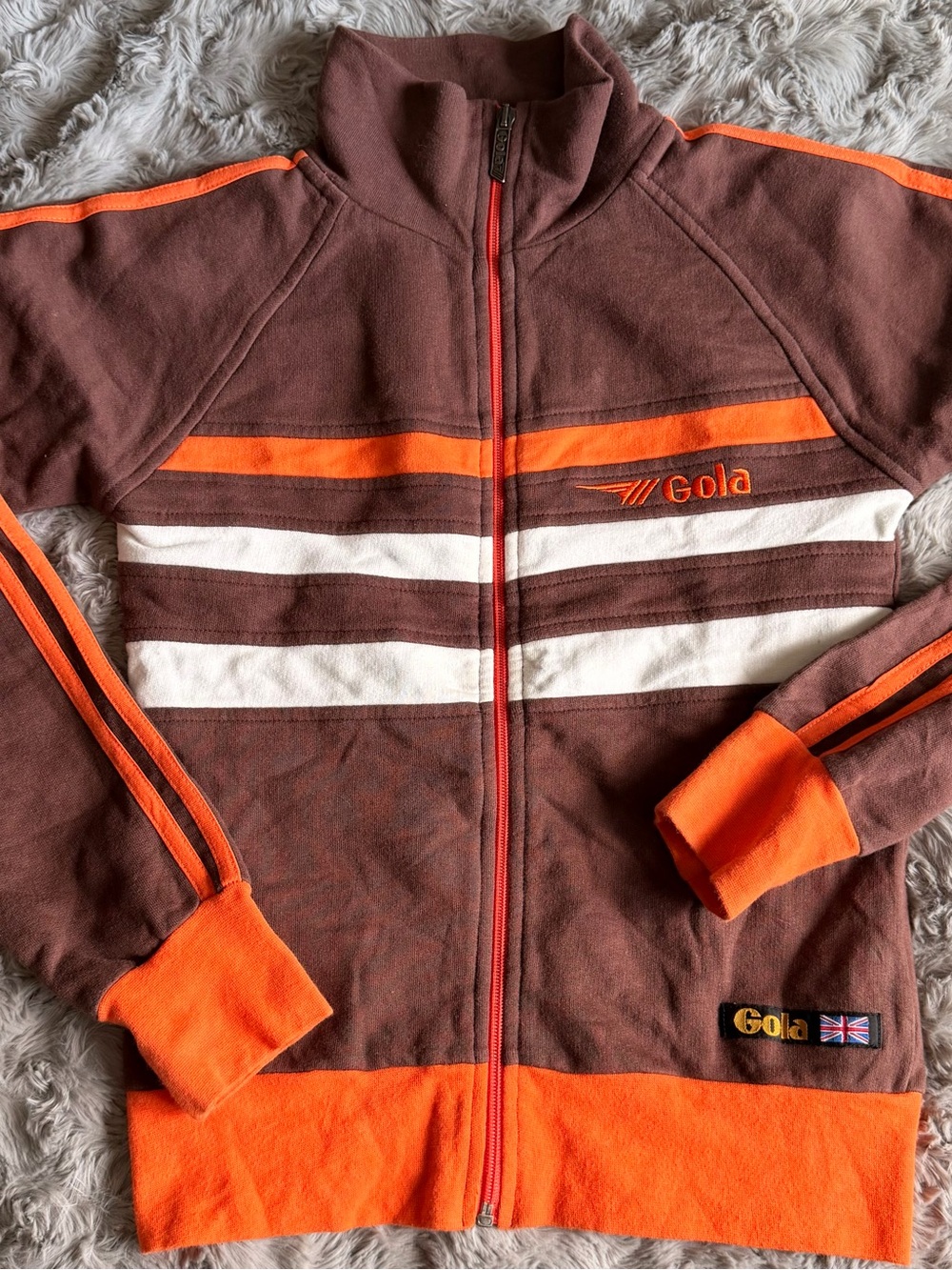 Gola Classic Retro Zip Up Longsleeve Jacket NWOT